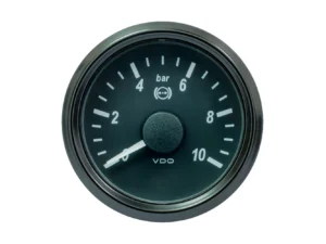 VDO SingleViu 52mm (2-1/16") Brake Pressure Gauge - 10 Bar - 0-5V