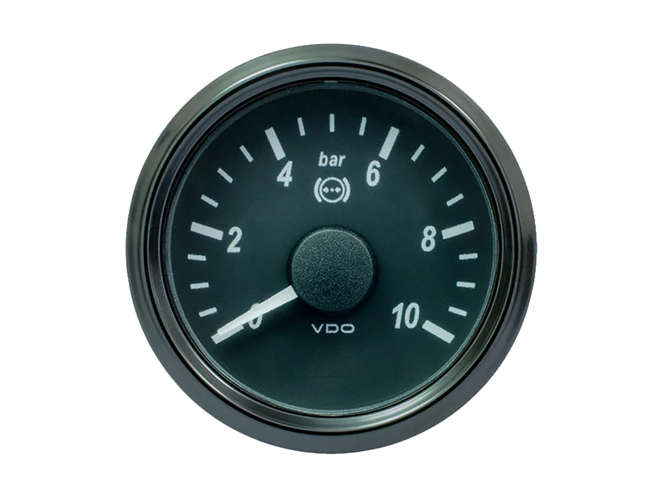 VDO SingleViu 52mm (2-1/16") Brake Pressure Gauge - 10 Bar - 0-5V