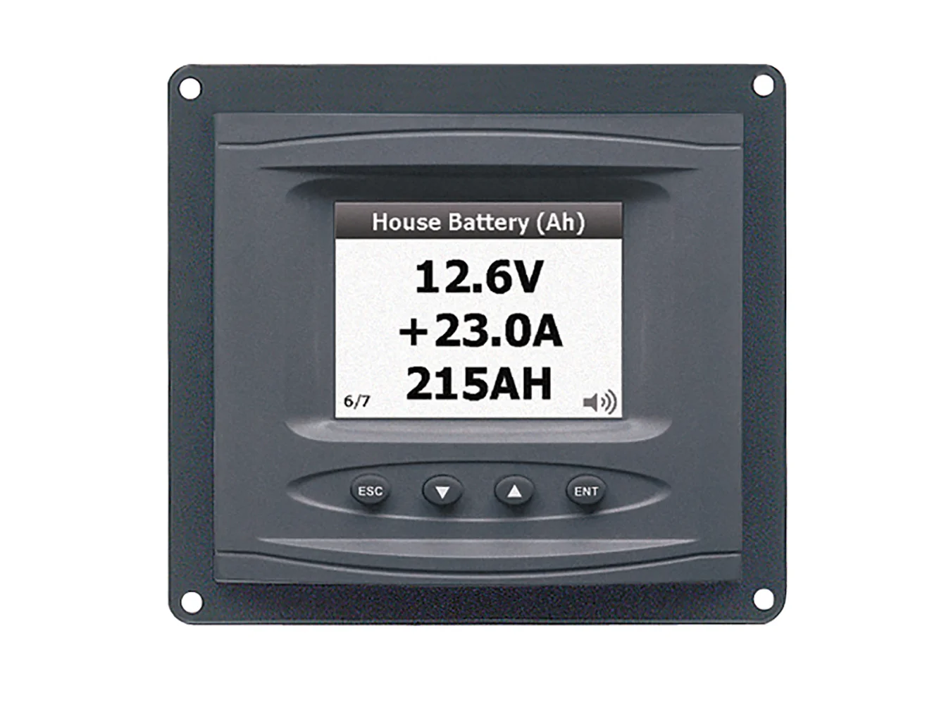 BEP Panel Mounted DC Systems Monitor