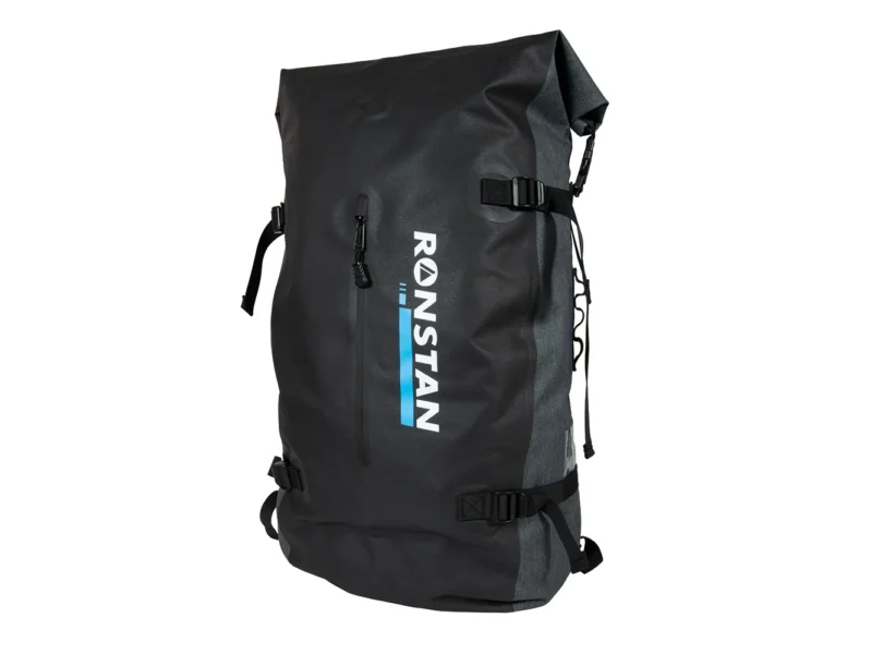 Ronstan Dry Roll Top - 55L Backpack - Black & Grey