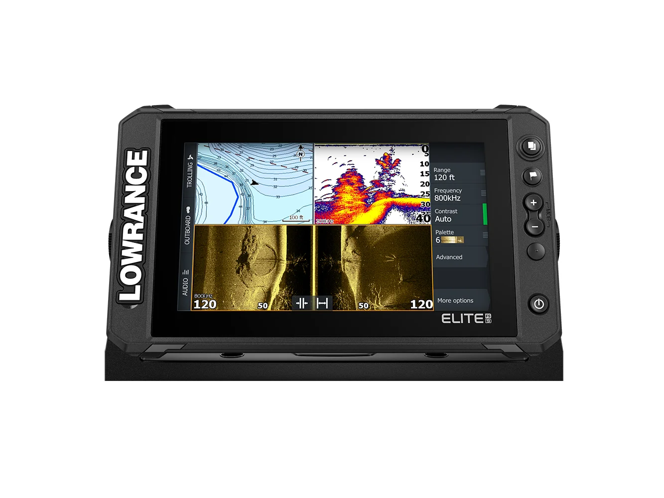 Lowrance Elite FS 9 Chartplotter/Fishfinder - No Transducer