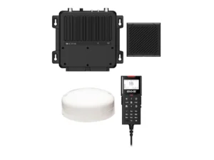 B&G V100-B Black Box VHF Radio w/Built-In AIS Transmitter & Receiver & External GP-500 GPS Antenna