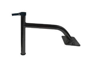 Panther 3" Quick Release King Pin Bow Mount Bracket - Black - Powder Coat