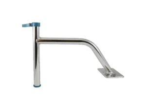 Panther 6" Quick Release King Pin Bow Mount Bracket - Clear - Anodized