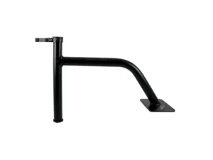 Panther 6" Quick Release King Pin Bow Mount Bracket - Black - Powder Coat