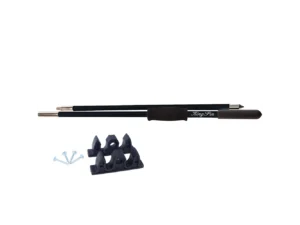 Panther 12' King Pin Anchor Pole - 2-Piece - Black