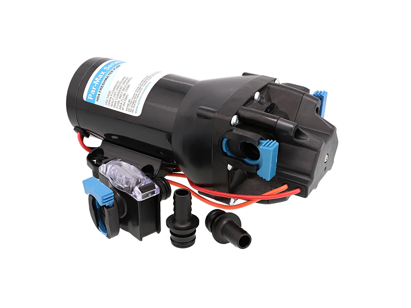 Jabsco Par-Max HD4 Heavy Duty Water Pressure Pump - 12V - 4 GPM - 40 PSI