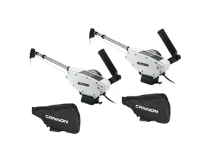 Cannon Optimum™ 10 Tournament Series (TS) BT Electric Downrigger 2-Pack w/Black Covers