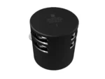 Lopolight Series 301-011 - Double Stacked Masthead Light - 5NM - Horizontal Mount - White - Black Housing