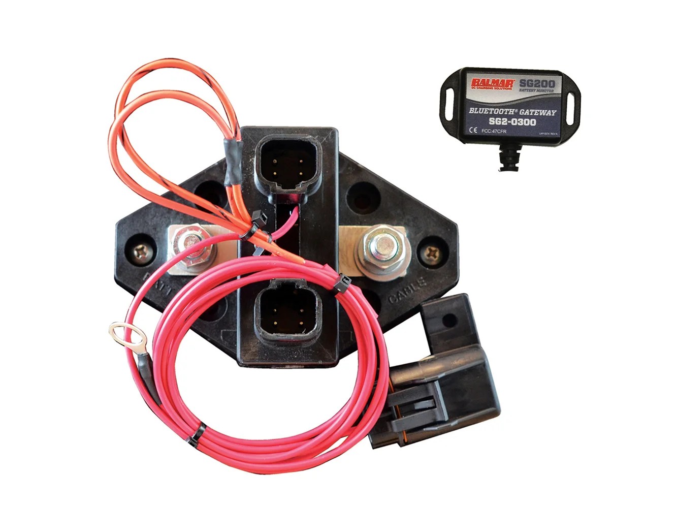 Balmar SG205 Battery Monitor Kit w/Bluetooth Gateway - No Display
