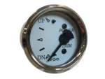 VDO Cockpit Marine 52MM (2-1/16") Trim Gauge f/Volvo/Mercury/Yamaha 2001+ Engines - White Dial/Chrome Bezel