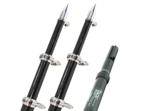 TACO 20' Carbon Fiber Twist & Lock Outrigger Poles f/GS-450, GS-500 & GS-1000 Bases - Black