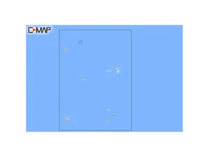 C-MAP M-NA-Y210-MS Hawaii Marshall Islands French Polynesia REVEAL™ Coastal Chart