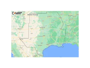 C-MAP M-NA-Y215-MS US Lakes South Central REVEAL™ Inland Chart