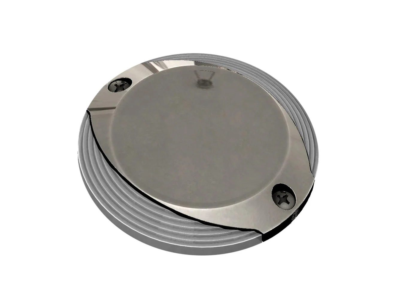 Lumitec Scallop Surface Mount Pathway Light - Spectrum RGBW/Warm White - Stainless Steel Housing