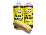 Tip Top Teak Cleaner Kit Part A & Part B w/Brush