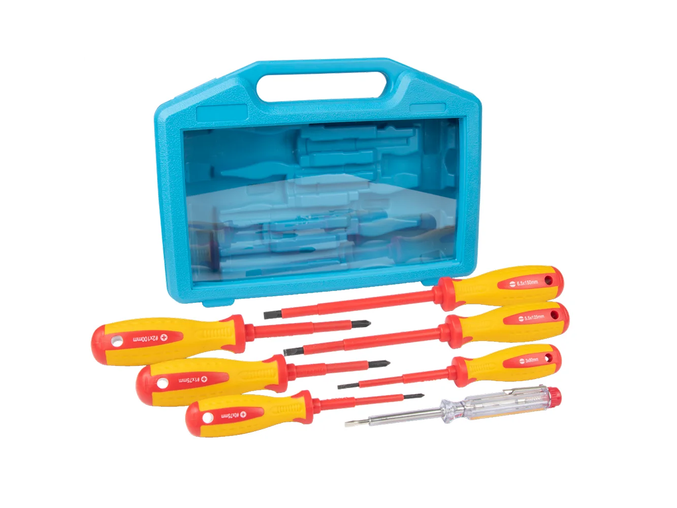 Ancor 7-Piece Screwdriver Set w/Case