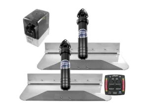 Bennett Marine 18x9 Hydraulic Trim Tab System w/One Box Indication