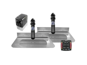 Bennett Marine 18x12 Hydraulic Trim Tab System w/One Box Indication