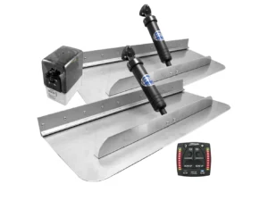 Bennett Marine 30x12 Hydraulic Trim Tab System w/One Box Indication
