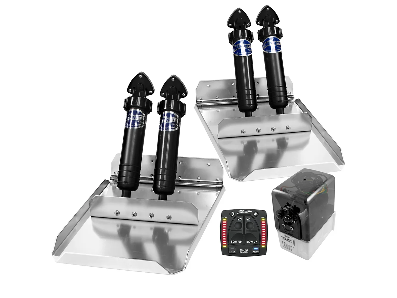 Bennett Marine 12x16 Sport Tab System w/One Box Indication