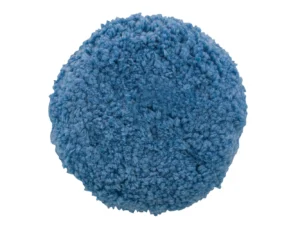 Presta Blue Blended Wool Medium Cutting Pad - 9" Screw-On Pad