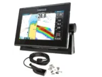 Simrad GO9 XSE Chartplotter/Fishfinder w/MED/HI Downscan Transom Mount Transducer & C-MAP Discover Chart
