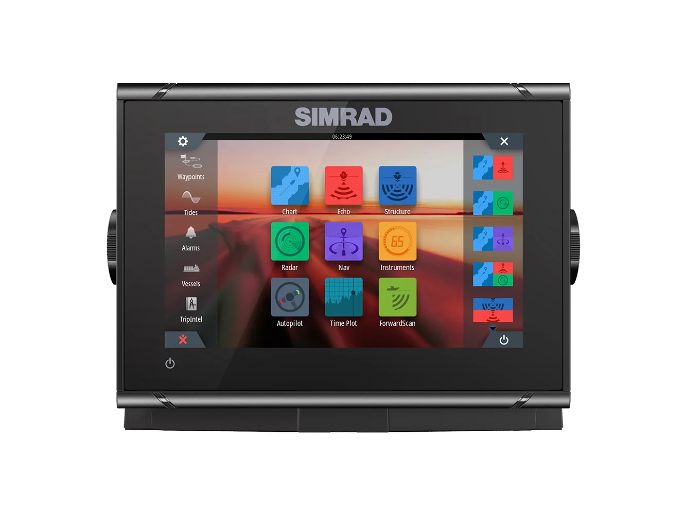 Simrad GO7 XSR Chartplotter/Fishfinder w/C-MAP Discover Chart - No Transducer