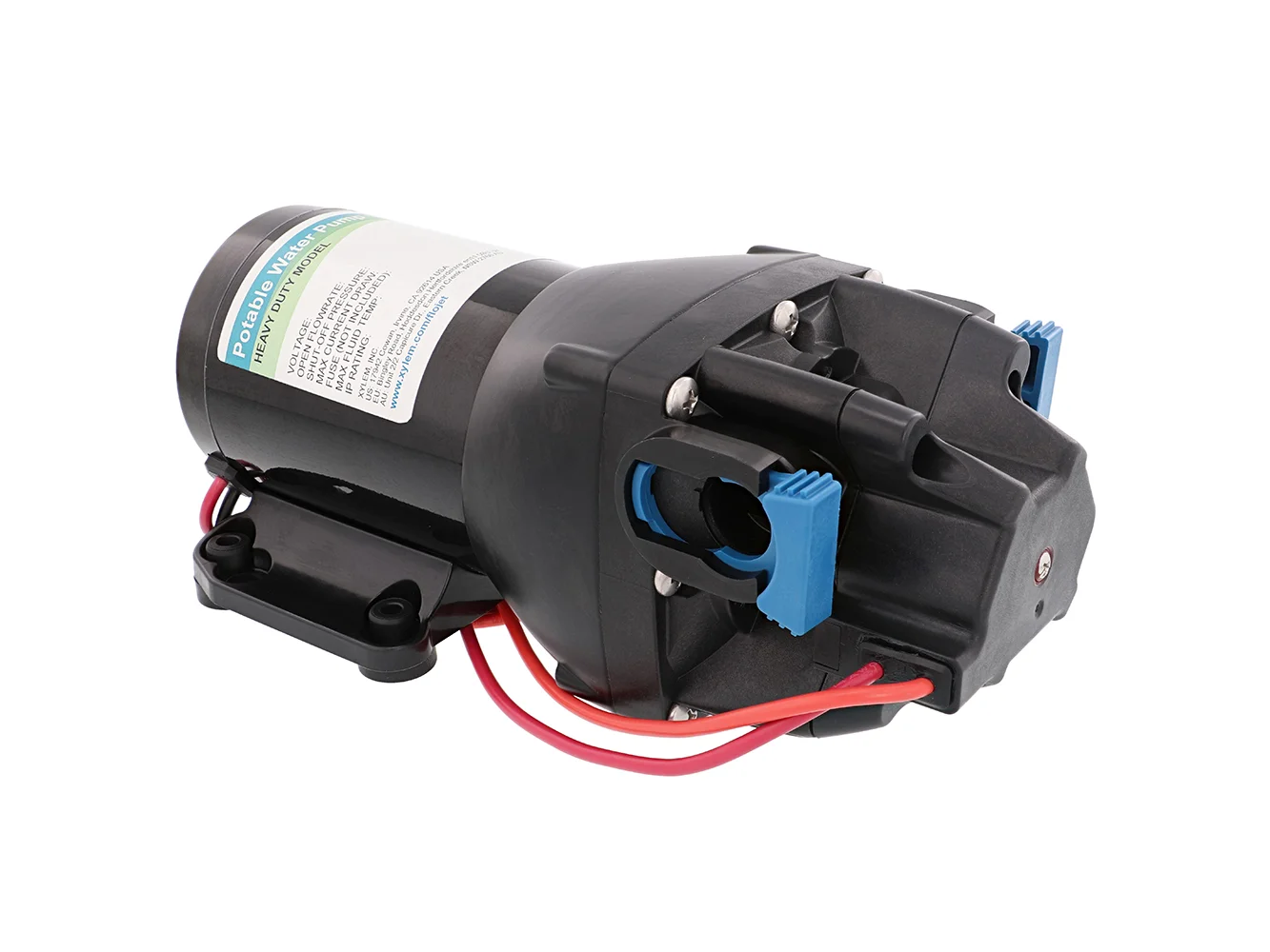 Flojet Heavy Duty RV Water Pump w/Strainer - 12V - 3GPM - 50PSI