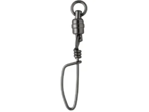 VMC BSHBTSS Black Stainless Steel Heavy-Duty Ball Bearing Tournament Snap Swivel #6 - 320lb *1-Pack