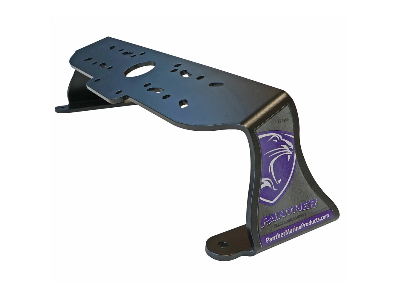 Panther Deck Mount 22.5° Angle Electronics Mount