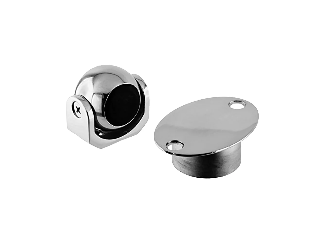 Southco Flush Magnetic Door & Window Holder - 316 Stainless Steel