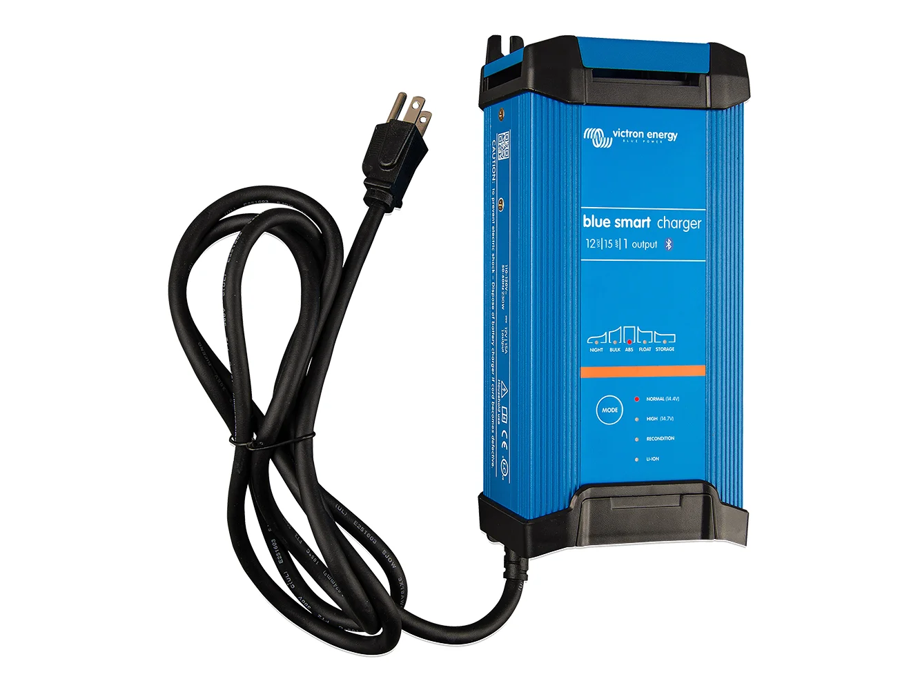 Victron Blue Smart IP22 12VDC 15A 1 Bank 120V Charger - Dry Mount