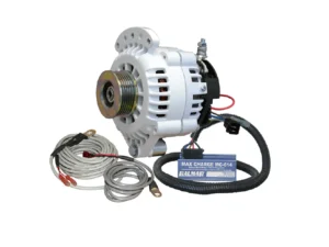 Balmar 621 Series 120A Kit w/MC-618 Regulator, T-Sensor, K6 Pulley, Single Foot & Mounting Hardware