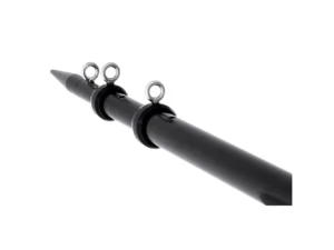 Tigress XD Telescoping Aluminum Center Rigger Pole - 12' - Black