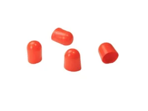 VDO Light Diffuser f/Type C & E Wedge Bulb - Red - 4 Pack