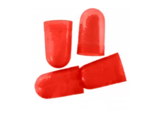 VDO Light Diffuser f/Type D Peanut Bulb - Red - 4 Pack