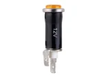VDO Yellow Snap-In Panel Mount Light - 12V