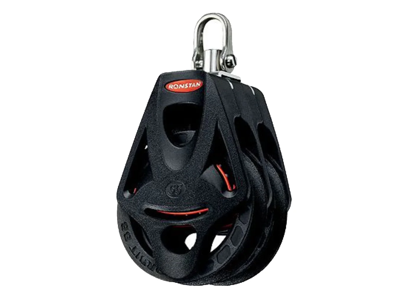 Ronstan Series 55 BB Orbit Block, Double Becket Swivel