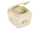Dometic 962 Portable Toilet - 2.5 Gallon - Parchment