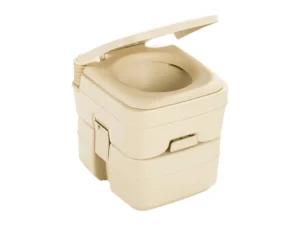 Dometic 966 Portable Toilet - 5 Gallon - Parchment