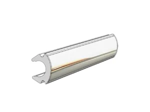TACO Rub Rail Insert - Flexible Chrome - 80'