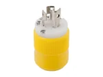 Marinco Locking Plug - 15A, 125V - Yellow