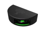 Lopolight Series 301-001 - Starboard Sidelight - 2NM - Vertical Mount - Green - Black Housing - 6M Cable