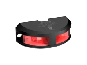Lopolight Series 200-016 - Navigation Light - 2NM - Vertical Mount - Red - Black Housing
