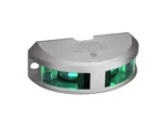 Lopolight Series 200-018 - Navigation Light - 2NM - Vertical Mount - Green - Silver Housing