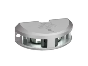 Lopolight Series 200-024 - Navigation Light - 2NM - Vertical Mount - White - Silver Housing
