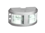 Lopolight Series 200-024 - Double Stacked Navigation Light - 2NM - Vertical Mount - White - Silver Housing