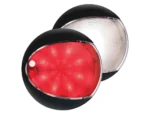 Hella Marine EuroLED 130 Touch - White/Red - Black Shroud