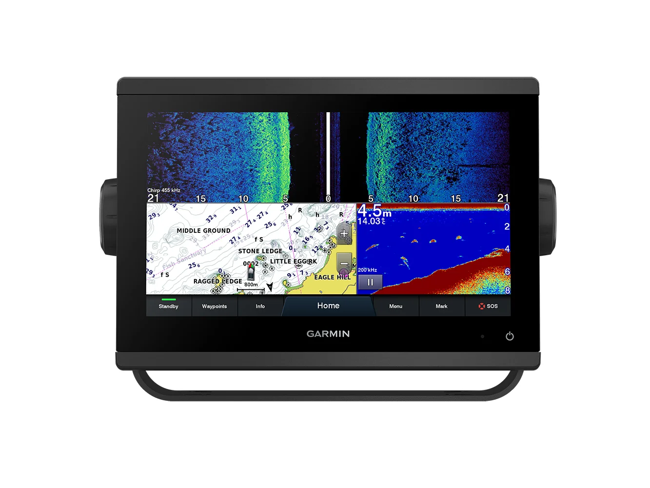 Garmin GPSMAP® 923xsv Combo GPS/Fishfinder - Worldwide